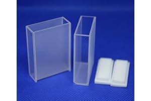 LAB4US UV Quartz 30mm Cuvette for Spectrophotometer (2pcs) (Pathlength: 30 mm; Volume: 10.5ml; Spectral Range: 190-2500 nm)