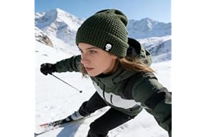 Winter Knitted Beanie Hat, Warm Beanie for Men & Women, Elastic Fit, Breathable, Perfect for Outdoor Sports & Casual Wear, Gr