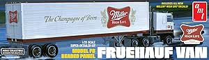 Kit modellino scala 1/25 AMT Fruehauf FB pannello perline furgone