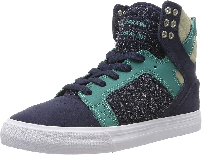 Supra mens skytop indy trainers white Clearance