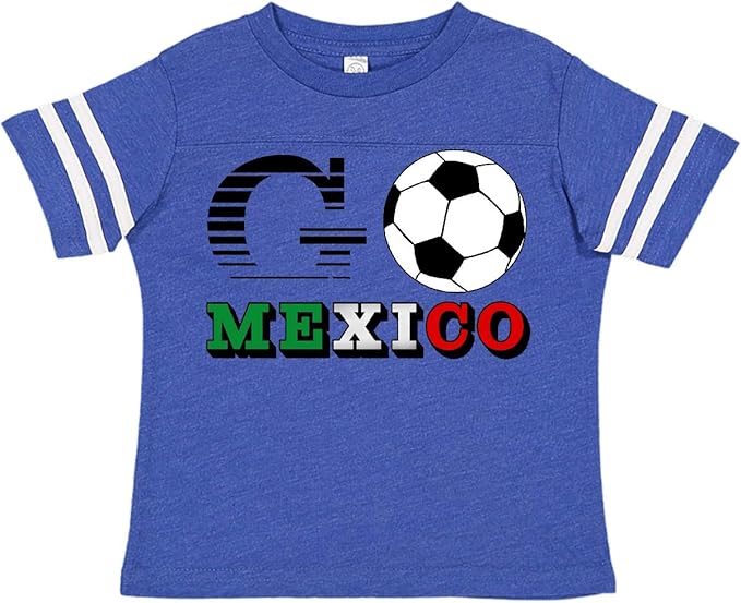 inktastic Go, Mexico Soccer, Football Toddler TShirt