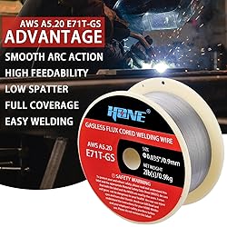 HONE Flux Core Welding Wire .035", 2lb AWS E71T-GS