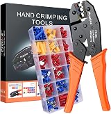 Preciva Insulated Wire Terminal Crimping Tool Kit 0.5-6mm² Ratchet Crimper