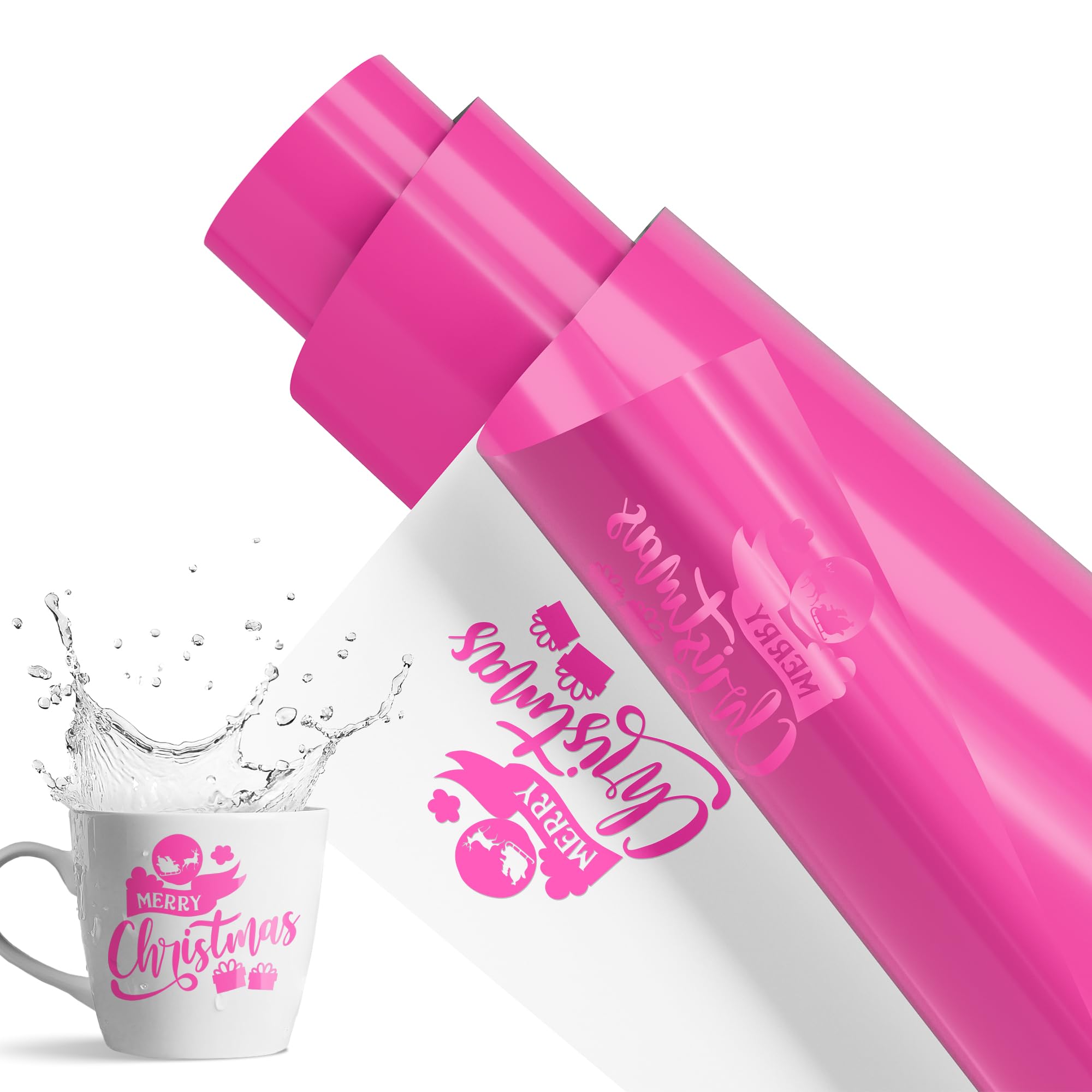 EPRCUT Pink Vinyl for Wedding Party