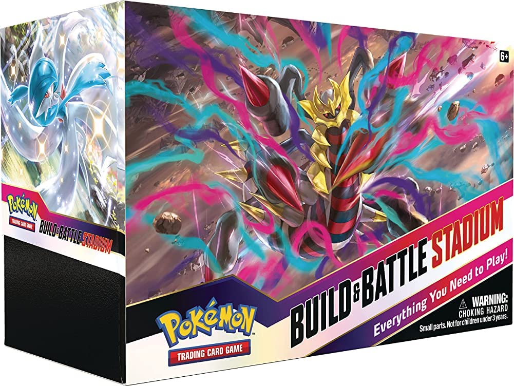 Pokémon TCG: Sword & Shield – Lost Origin Build & Battle Stadium (2 Decks, 12 Boosters & more)
