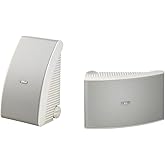 Yamaha NS-AWS592WH 150 Watt 6.5 Inch Cone Indoor/Outdoor All-Weather Speakers (1 Pair, White)