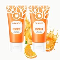 Natürliches Orange Peeling Gel – 2x 50g Für Strahlende, Tiefengereinigte & Aufgehellte Haut