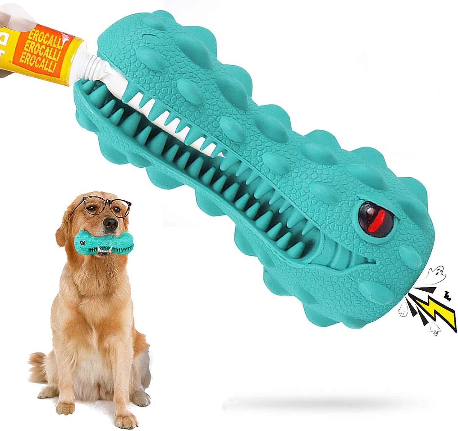 self brushing dog toothbrush