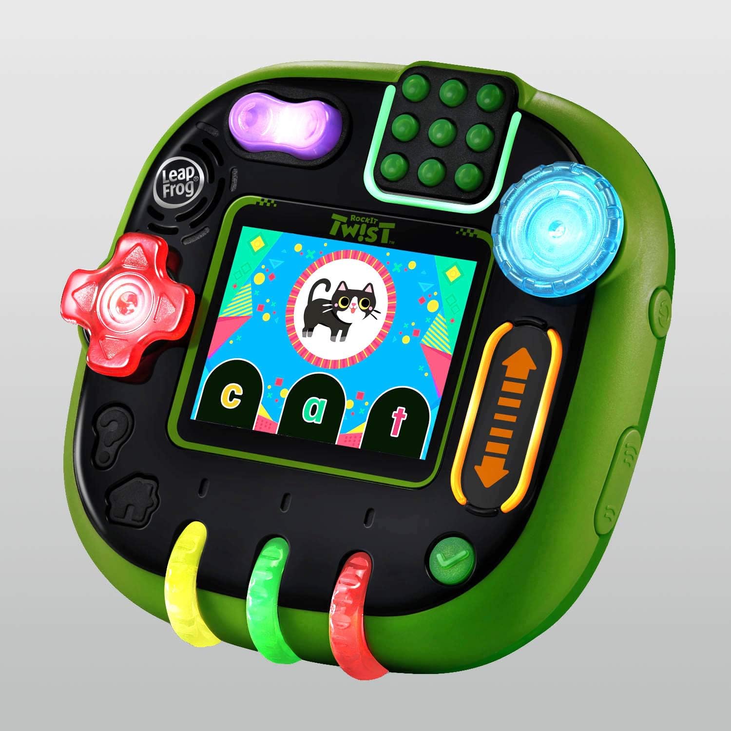 LeapFrog RockIt Twist Handheld Learning Game System, Green: Toys & Games