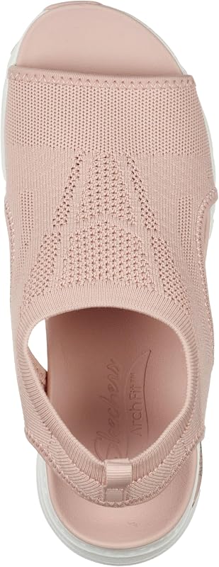 Sandália feminina Arch Fit City Catch, Tricô Blush, 38 EU
