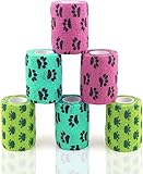 AUPCON Vet Wrap Cohesive Bandages Bulk Self