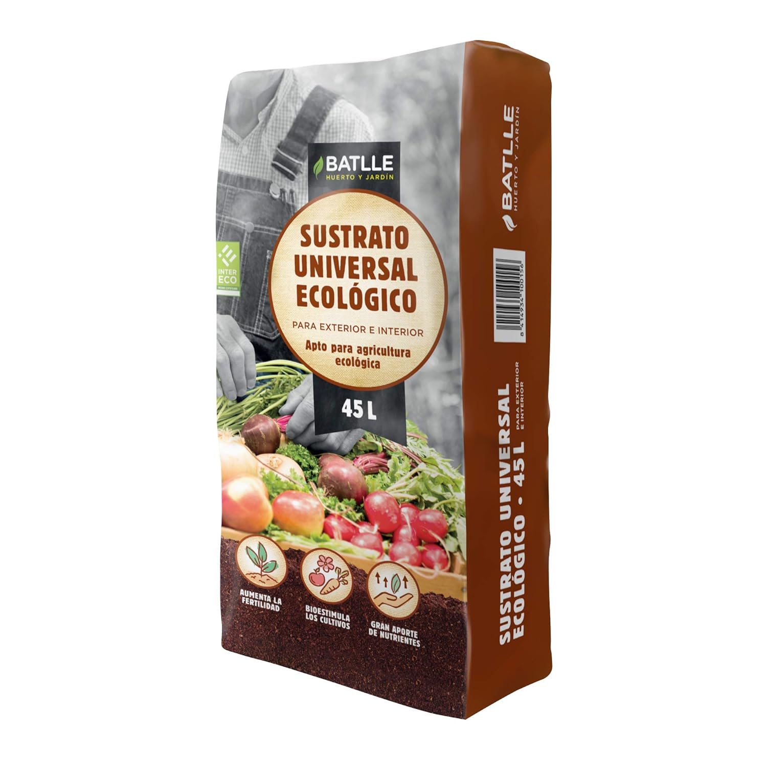 Semillas Batlle Sustrato ecológio 45l, ecológico: Amazon.es: Jardín