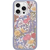 OtterBox iPhone 16 Pro Symmetry Series Clear Case - Floral Purple