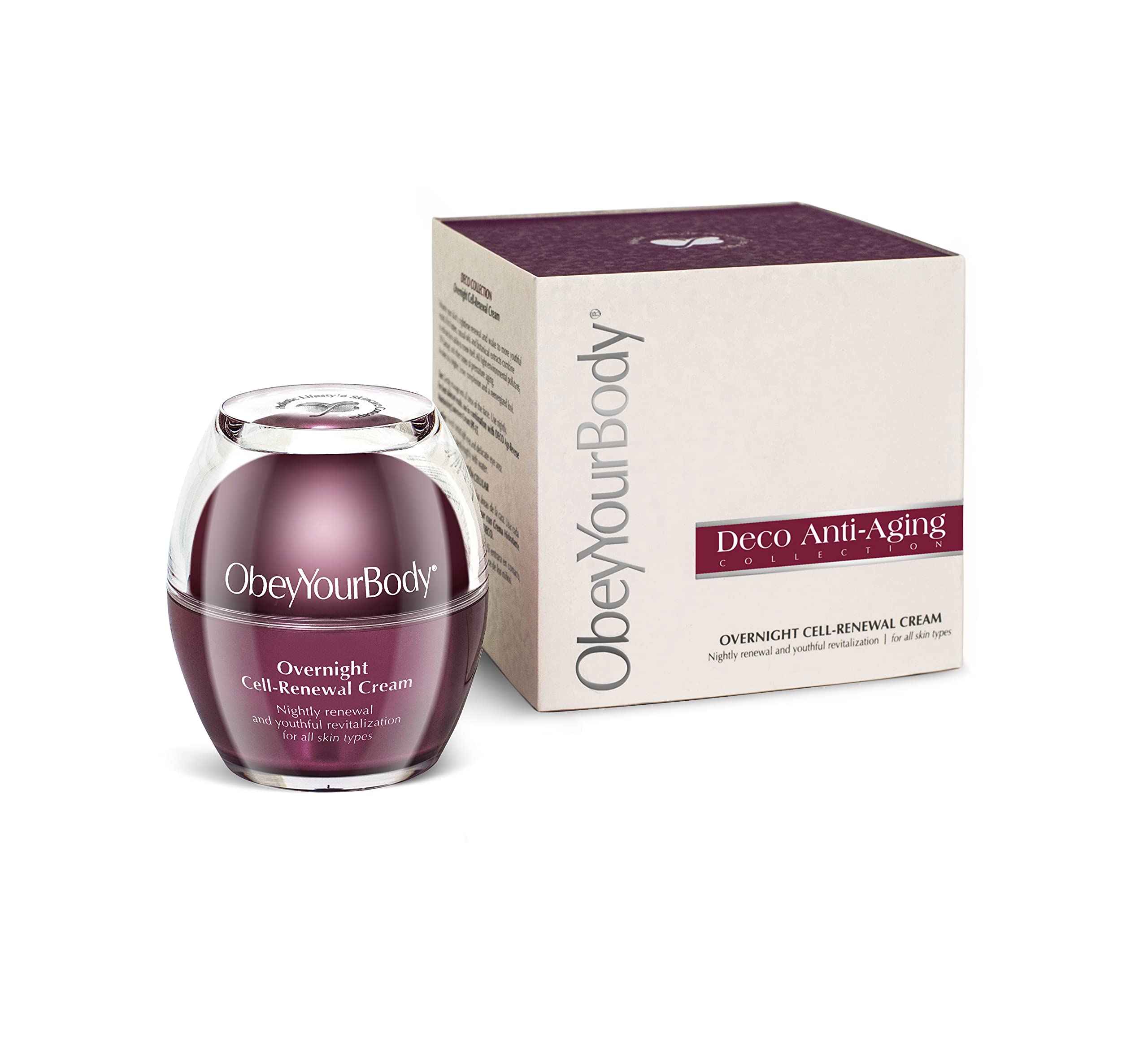 ObeyYourBody - Overnight Cell Renewal Cream