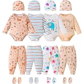 MAISON LOVIN Baby Boy Girl Clothes Preemie Newborn Must Have Infant Essentials Outfits 20 Piece Clothing 0-18 Months