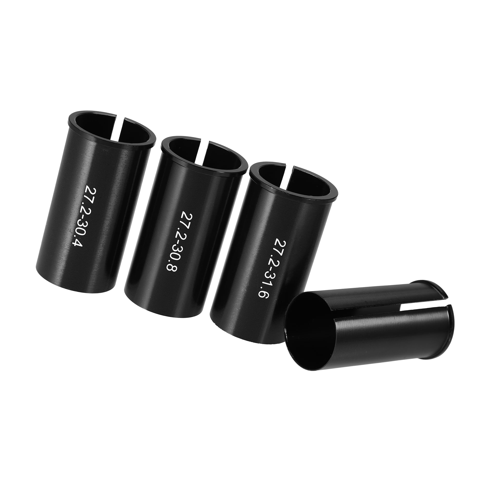 Hihaha Bicycle Seat Post Adapter/for Bicycle/Aluminium / 4 Pcs Black