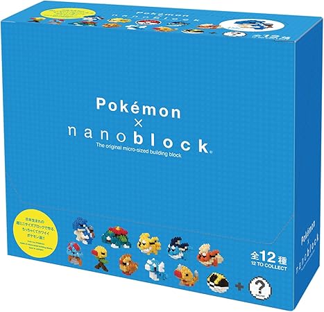Amazon ナノブロック ミニポケットモンスター シリーズ03 Box Nbmpm 03s Box商品 1box 12個入り 全12種類 おもちゃ おもちゃ