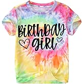 Birthday Girl Shirt for Kids Girls Birthday Outfits Short Sleeve Girls Part Tee Tops