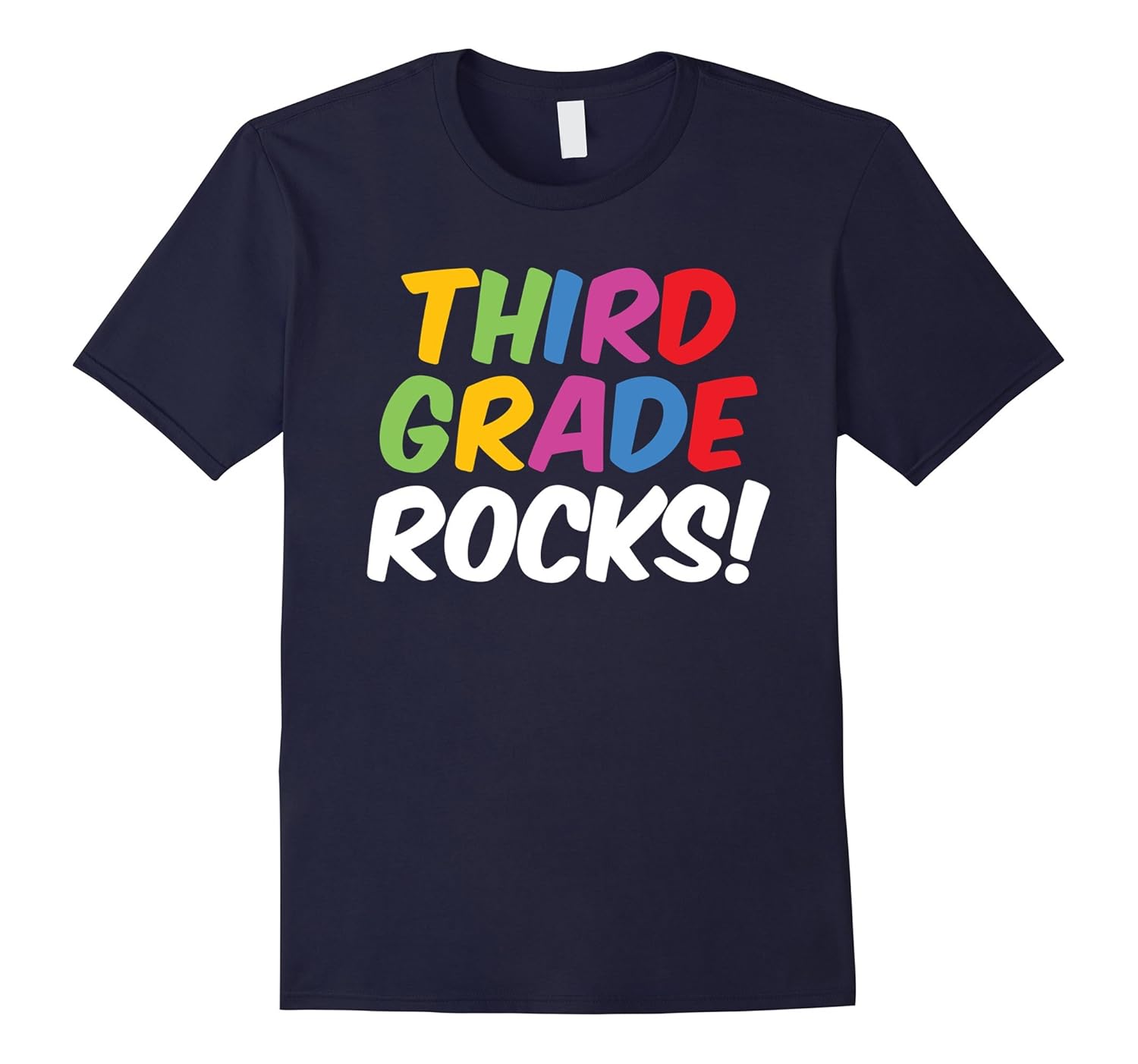 Third Grade Rocks T Shirt
