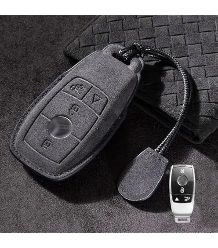 Vitodeco Leather Key Fob Case Cover For Mercedes-Benz A, C, E, S, GLB, GLC, GLE, GLS Class - View #2