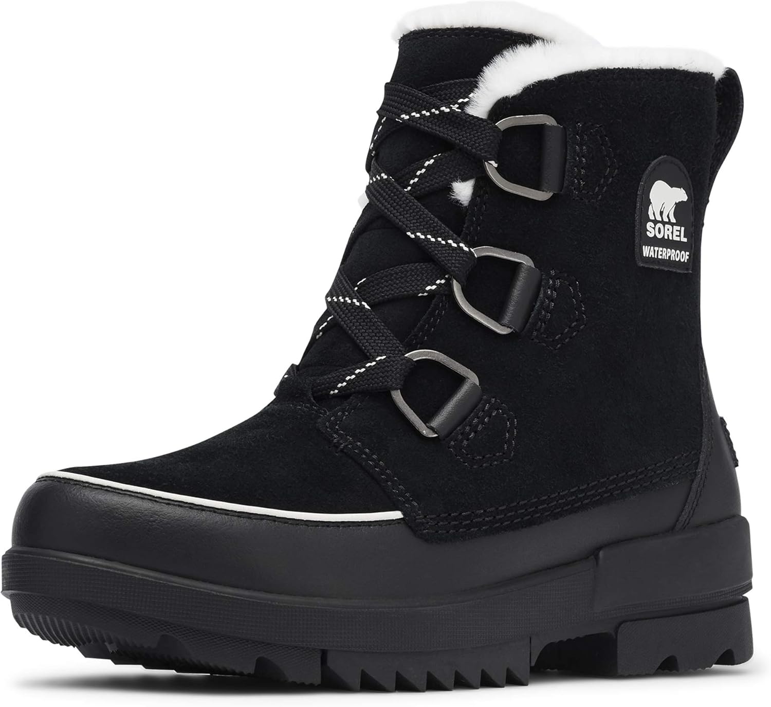 sorel snow boots black