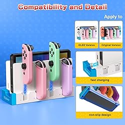 Charging Dock Compatible with Nintendo Switch
