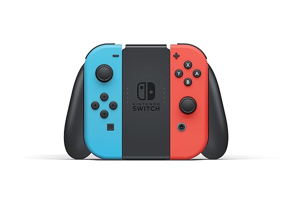 NINTENDO SWITCH – OLED MODEL W/ NEON RED & NEON BLUE JOY-CON