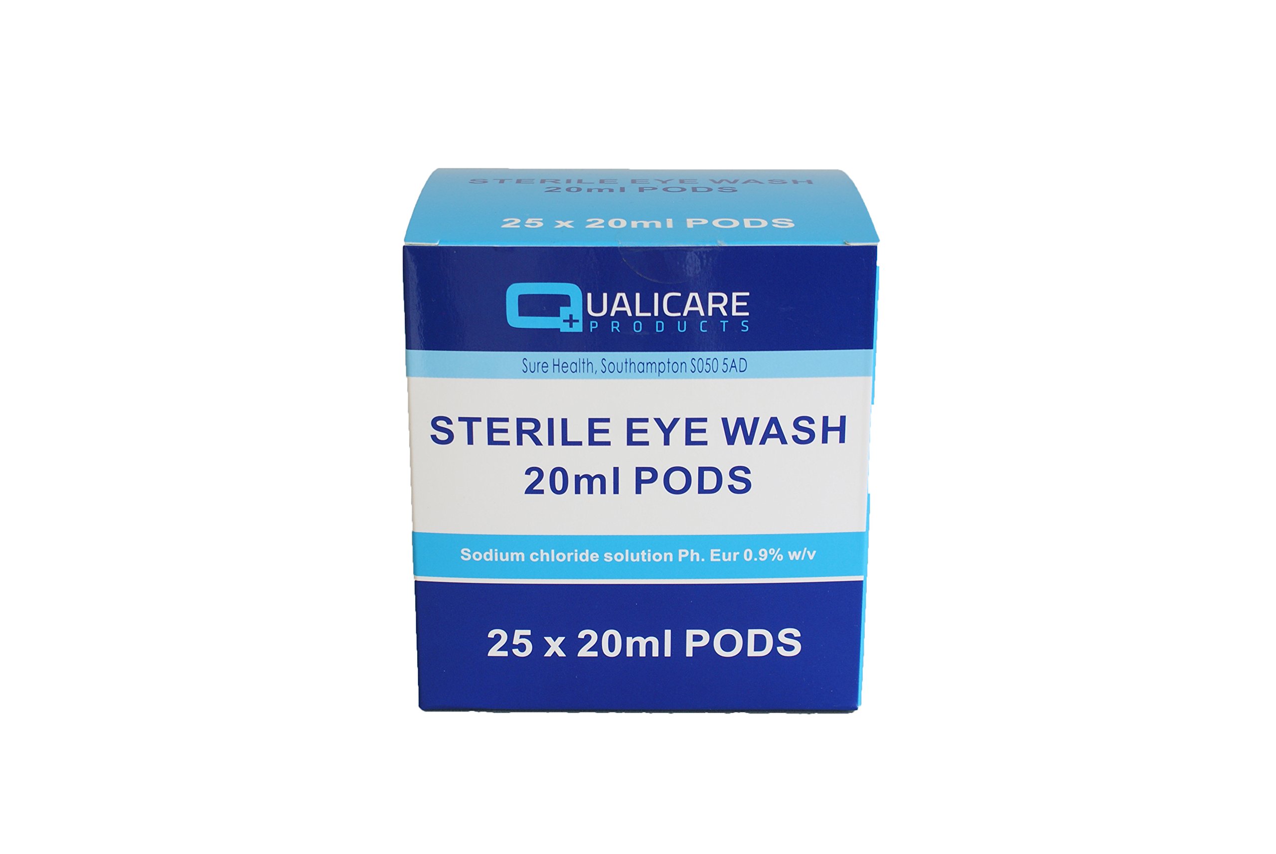 Qualicare QE0711 Eye Wash Pods 20ml (25) (Box25)