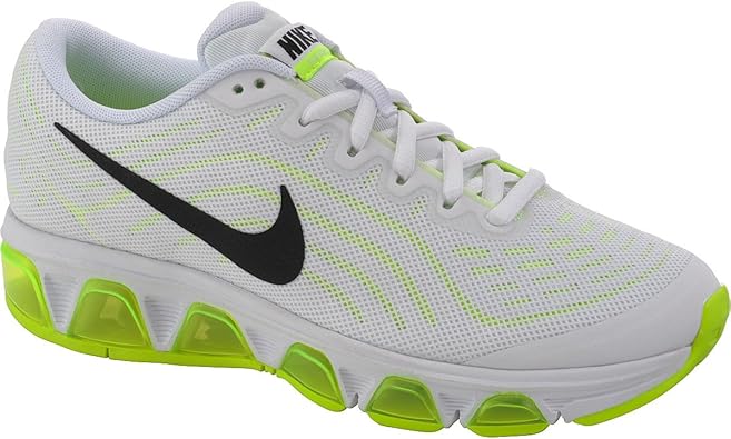 Amazon Com Nike Women S Air Max Tailwind 6 Running Shoes Size 10 White Black Volt Road Running
