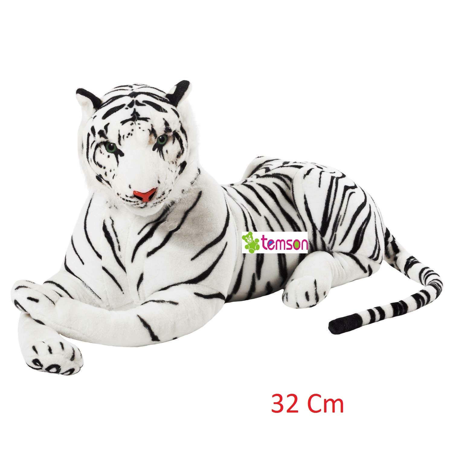 giant white tiger stuffed animal