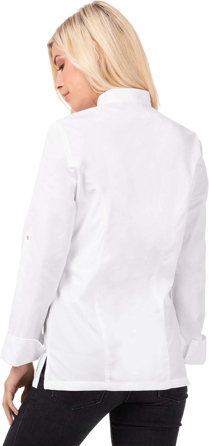 Chef Works Women's Lansing Chef Coat: Clothing