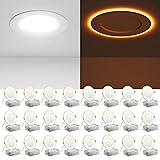 Amico 24 Pack 4 Inch 5CCT LED Recessed Ceiling