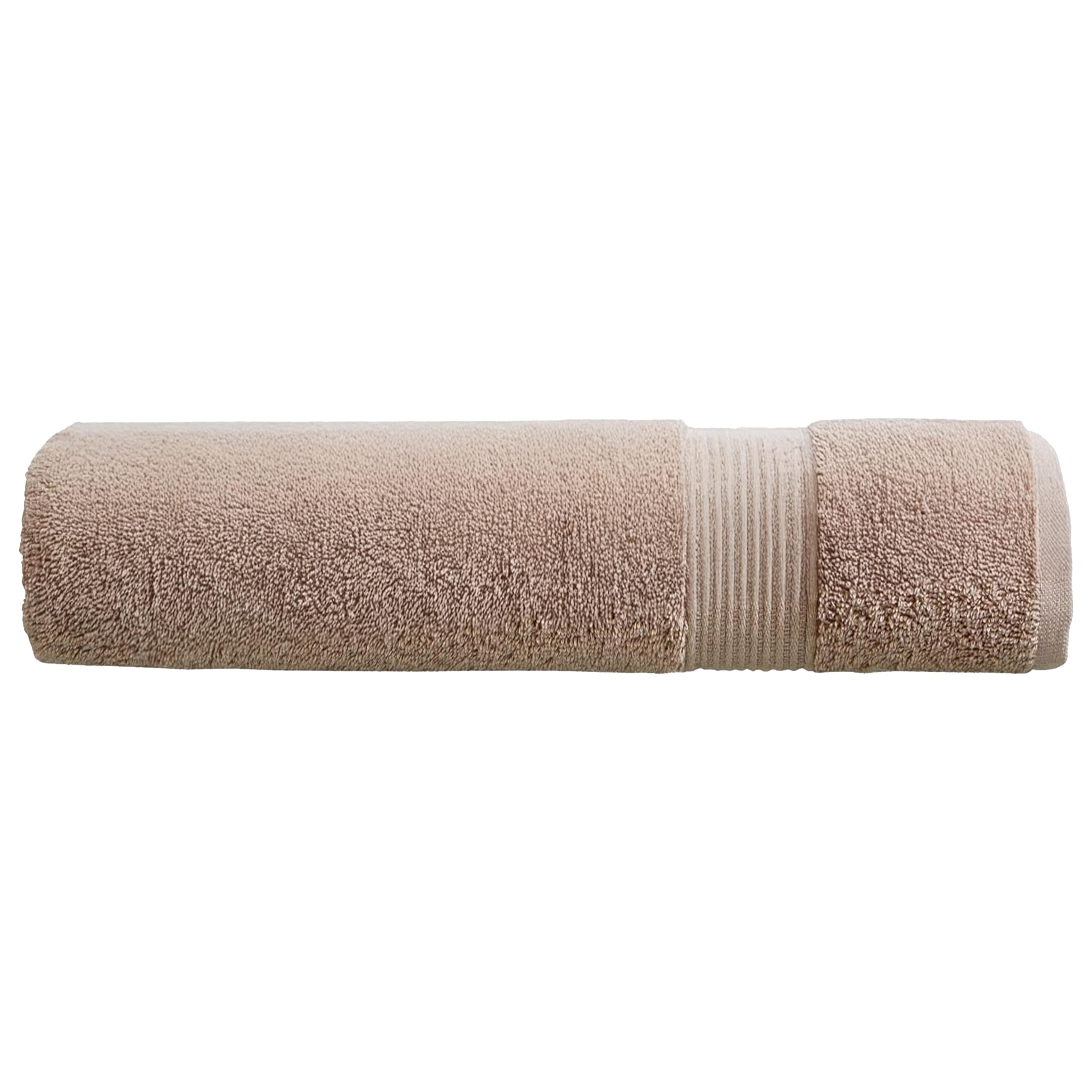 Olivia Rocco Egyptian Cotton Towels, Home Collection Towel 500 GSM, XL Bath Sheet Mink — image 1