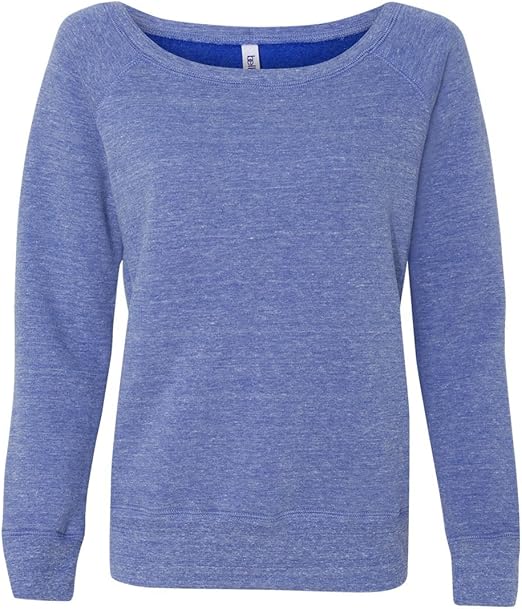 bella canvas wide neck sweatshirt