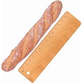 Baguette Transfer Peel, 15 Inch Long, Flipping Board for Baking of French Baguette Bread, Loaves and Ciabatta, Keep Dough in