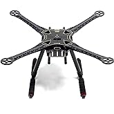 Readytosky S500 Quadcopter Frame Stretch X FPV Drone Frame Kit | PCB Version with Carbon Fiber Landing Gear