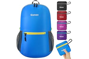Gonex Ultra Lightweight Packable Backpack 20L Daypack Handy Foldable Camping Outdoor Travel Cycling Backpacking
