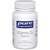 Pure Encapsulations Vitamin D3 25 mcg (1,000 IU) - Supplement to Support Bone, Joint & Immune Health - With Premium Vitamin D