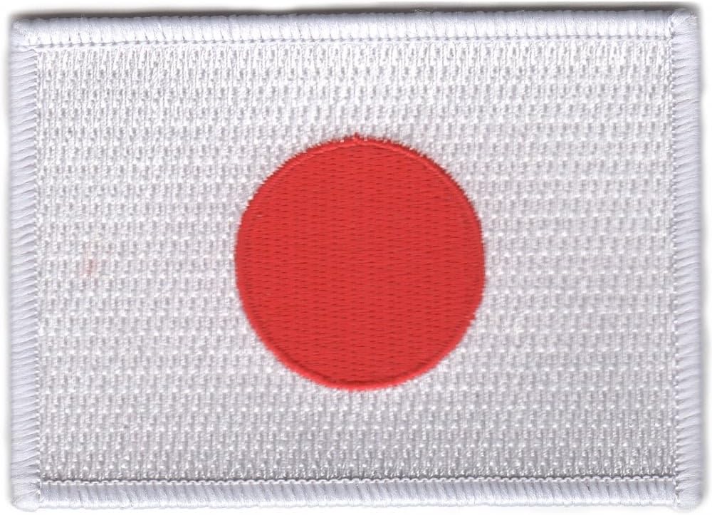 Japan Flag Iron on Patch