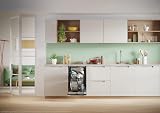 Candy Slimline Integrated Dishwasher 10 Place Black Bezel C Rated view 5