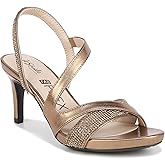LifeStride womens Mia Glitz Strappy Heeled Dress Sandals