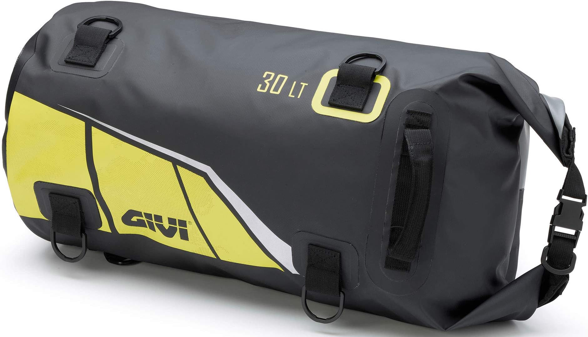 Givi ea114by Bag Roll waterproof for selle or rear rack 30lt Black/Yellow