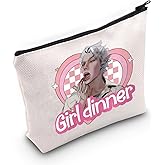 BLUPARK BG3 Merchandise Inspired Makeup Bag A-starion High Elf Gift G-irl Dinner Bag Astarion Baldur Fans Gift Video Game Lover Gift (MB, Girl Dinner)