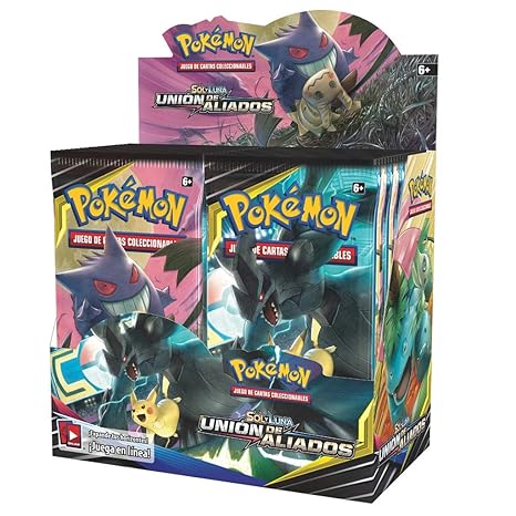 Pokémon Sonne und Mond: Vereinigte Verlobung, Umschläge mit 10 Karten – Spanisch (POSMTU02)