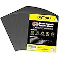 DIYMAG 60Pack Magnetic Adhesive Sheets, Magnetic Sheets with Adhesive Backing, 8x10 Inch Flexible Magnet Sheets for Crafts Photos and Die Storage Easy to Cut
