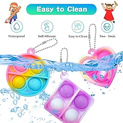 ONKULL Pop Fidget Keychain It Mini Fidget Toys Bulk