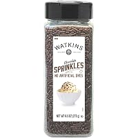 Aazon.co: Watkins Chocolate Sprinkles, No Artificial Dyes, 3.5 Ounces...