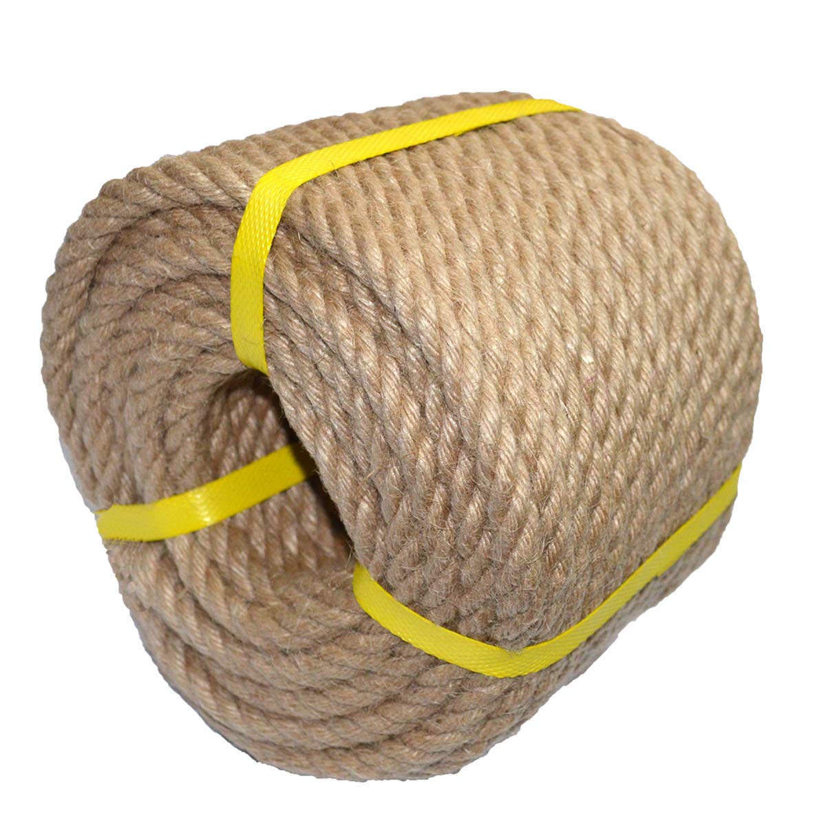 100 Natural Strong Jute Rope 49 Feet 1/2 inch Ply Hemp Rope All