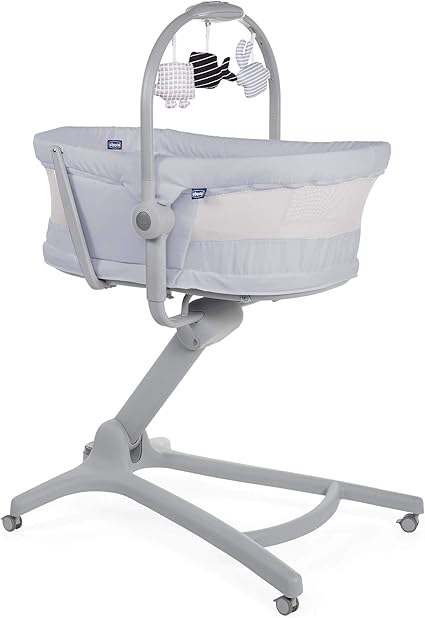 Chicco Artsana SpA - Minicuna Multifunción Chicco Baby Hug 4 En 1 Air Stone Gris