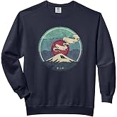 Mount Fuji Retro Style T-Shirt Comfort Colors Adult Sweatshirt